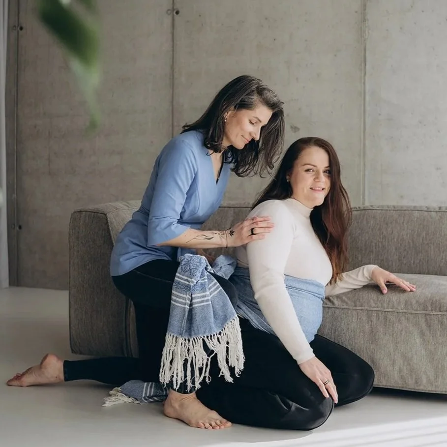 Konzultácia - základy práce s Rebozo šatkou -  tehotná žena alebo žena po pôrode