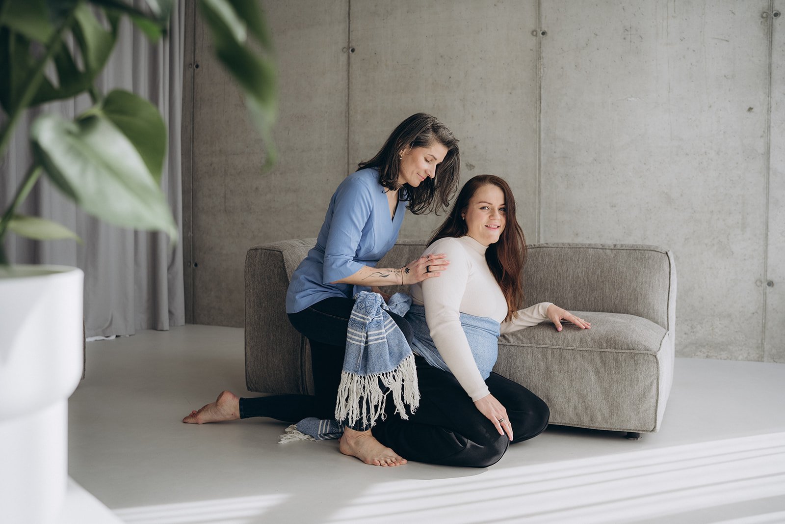 Konzultácia - základy práce s Rebozo šatkou -  tehotná žena alebo žena po pôrode