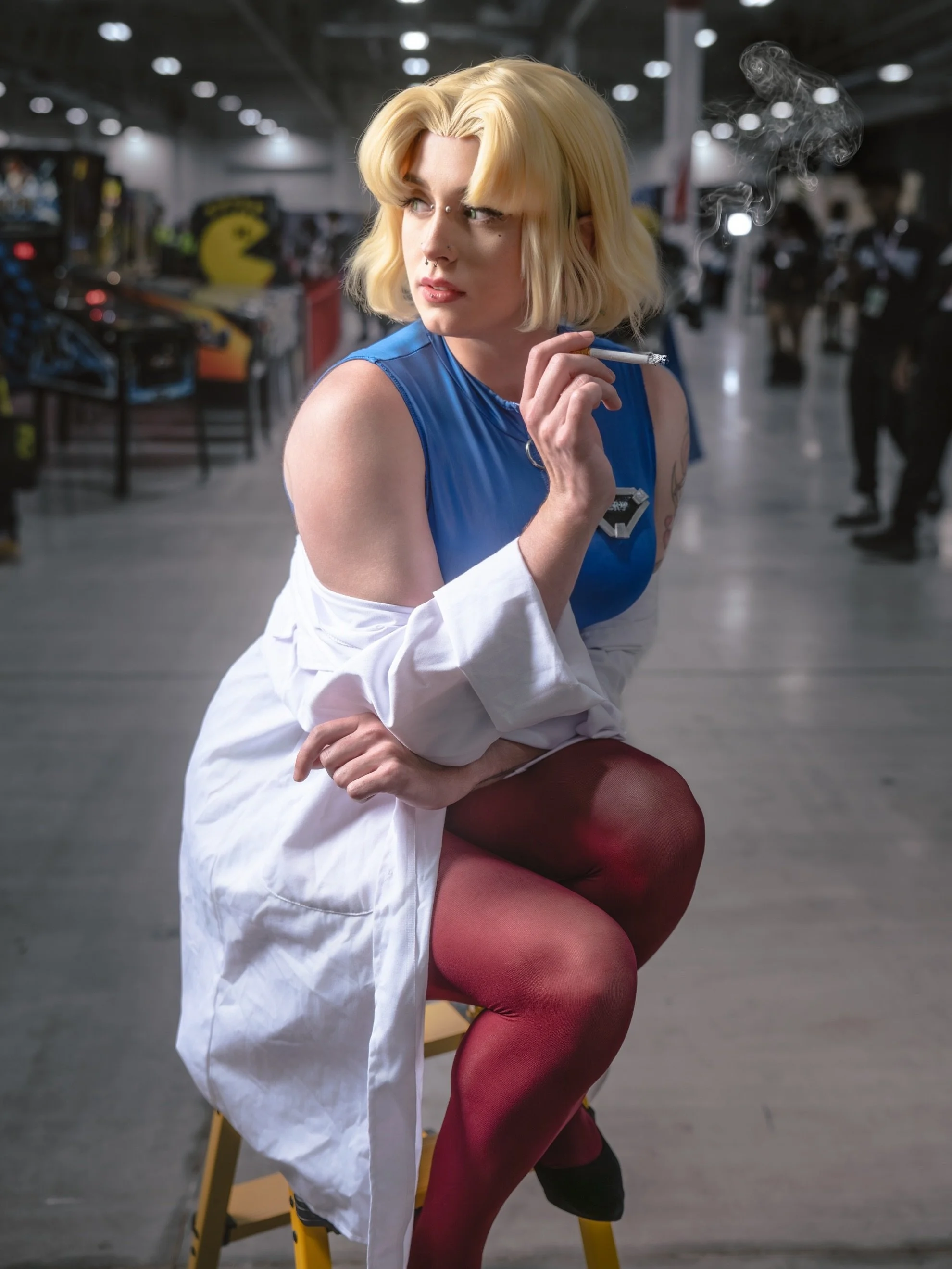 Ritsuko my underrated queen! I&rsquo;ve never worn the same cosplay to a con two years in a row so I wasn&rsquo;t expecting to have people recognize me from last year 😂
Ty @aublynx for snapping some picks right before went home!
Misato is @graveyard