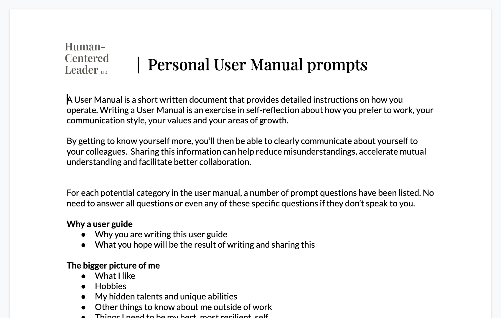 writing-your-personal-user-manual-emily-parcell