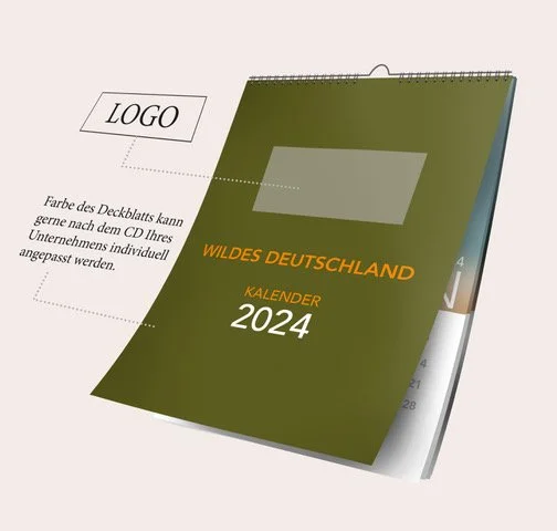B2B &. Mitarbeiter Geschenk Wildenatur Wandkalender