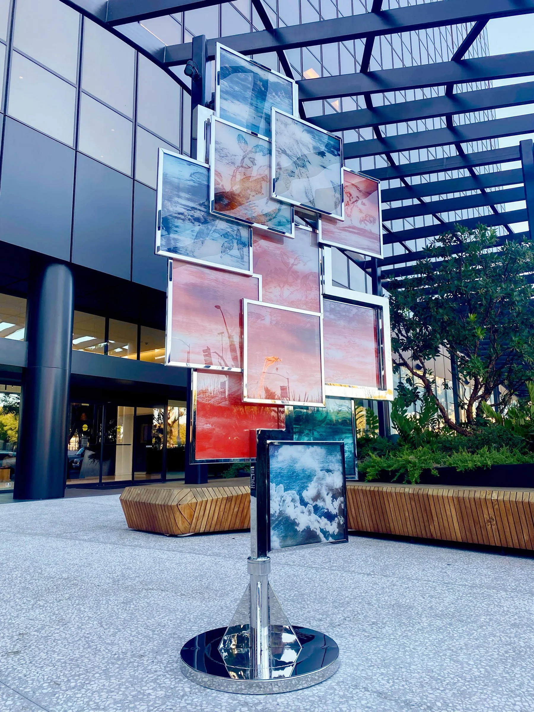 Sculpture Installation - "12 Sunsets"