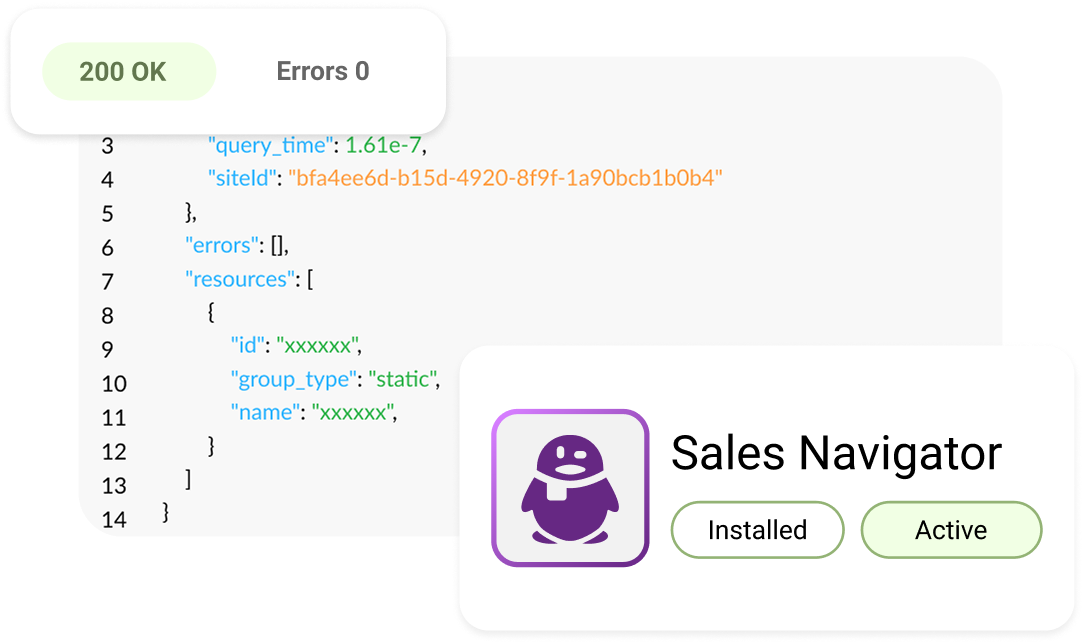 image of application status and testing