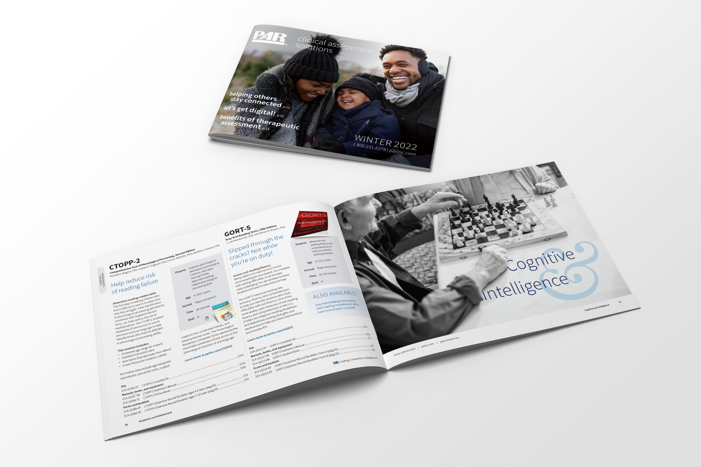 PAR catalog reimagined: Landscape orientation, layout enhanced for readability and customer use. New, impactful images used.