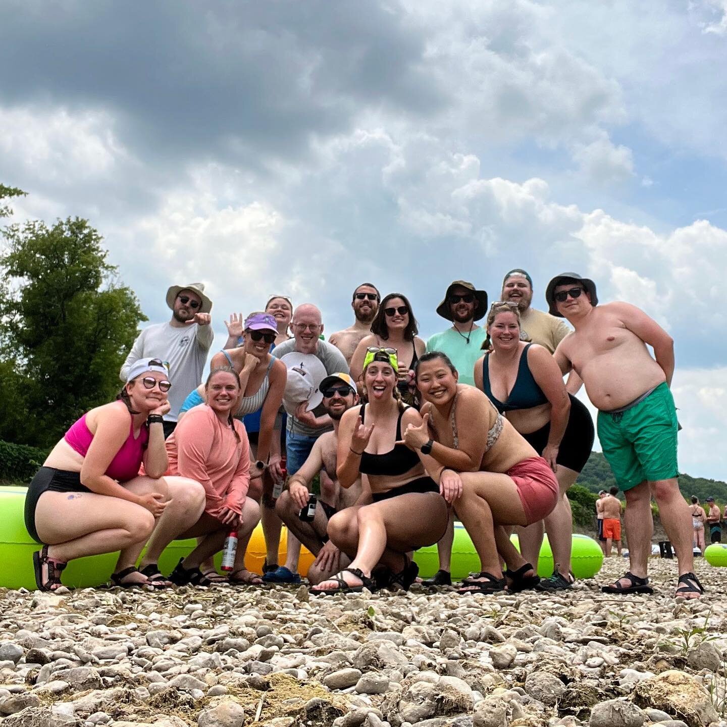 The Root River giveth (someone else&rsquo;s beers) and the Root River taketh away (my sunglasses). Still somehow our smoothest tubing excursion so far!

Cheers to forging traditions in the silliest ways with the silliest people 🍻
