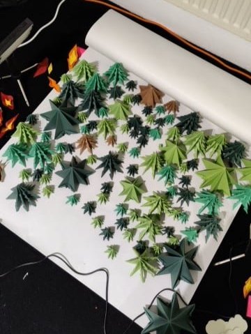 Process of making the stop-motion