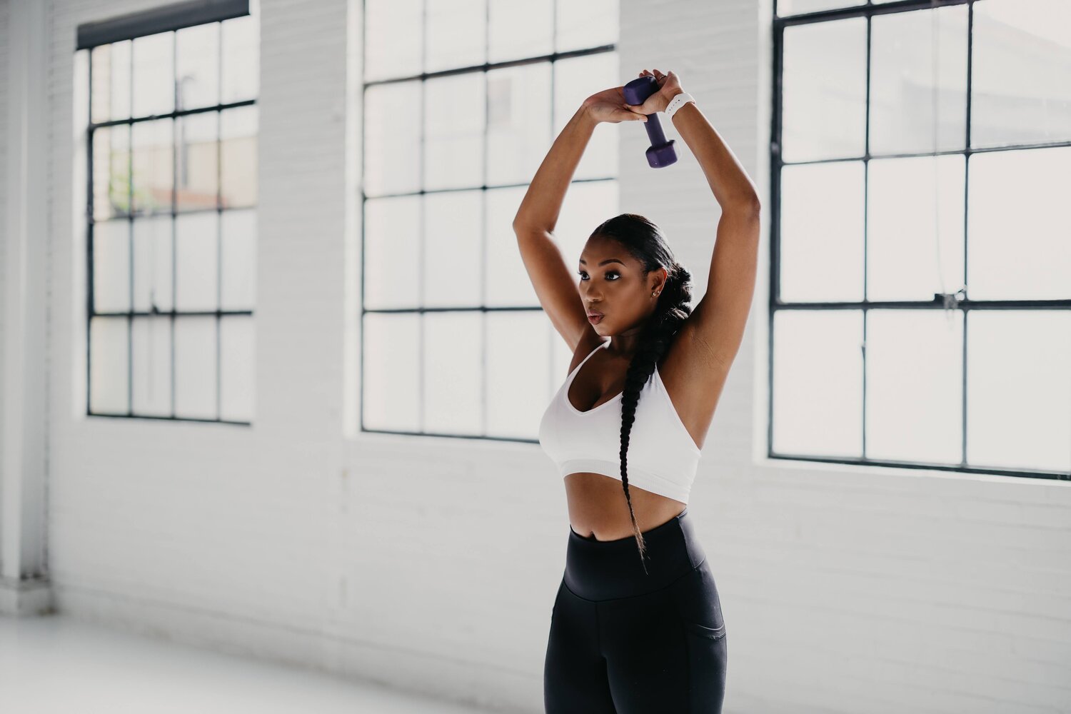  woman working out 