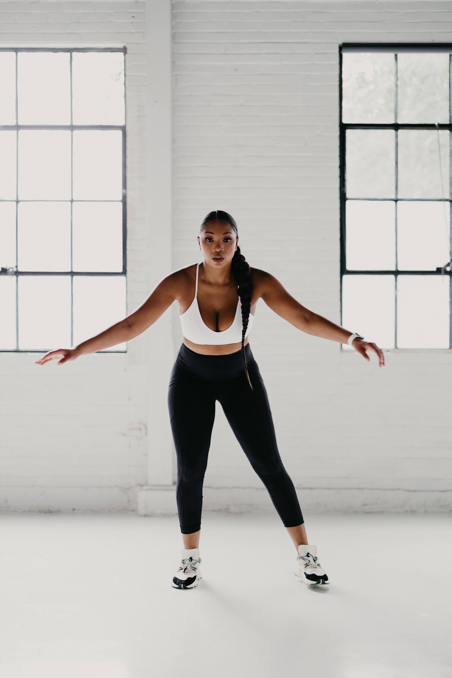  woman working out 