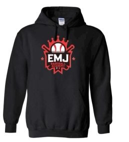 Black Hoodie w/ Red Logo