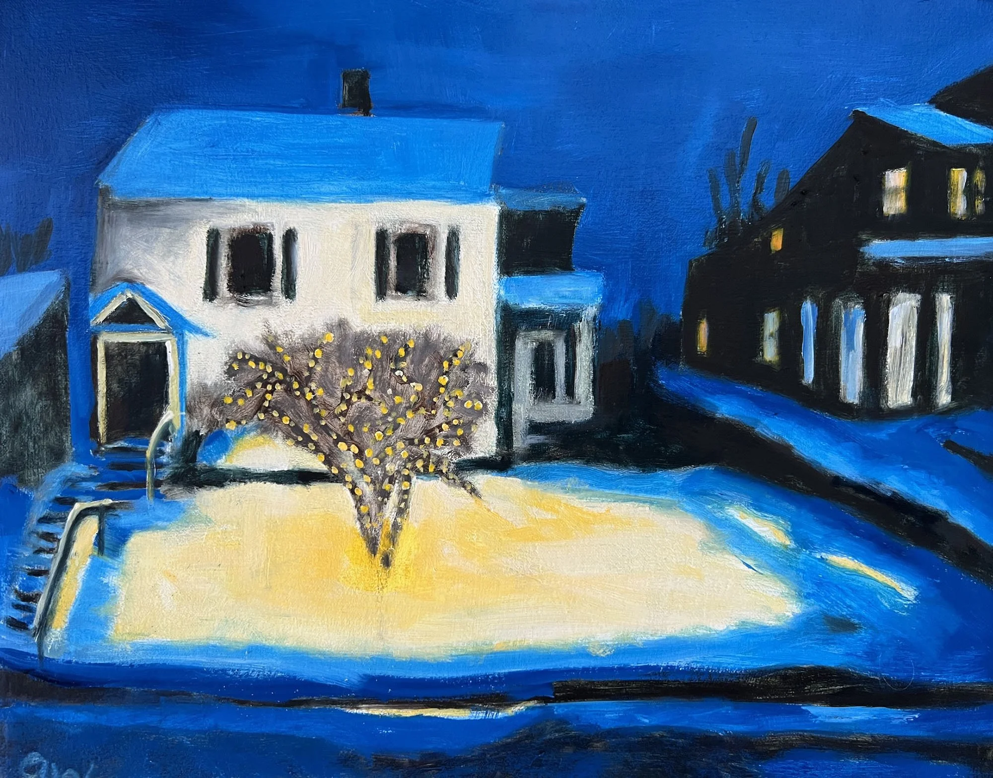 Orchard Street,
Oil on canvas.
11x14in., 
2026
