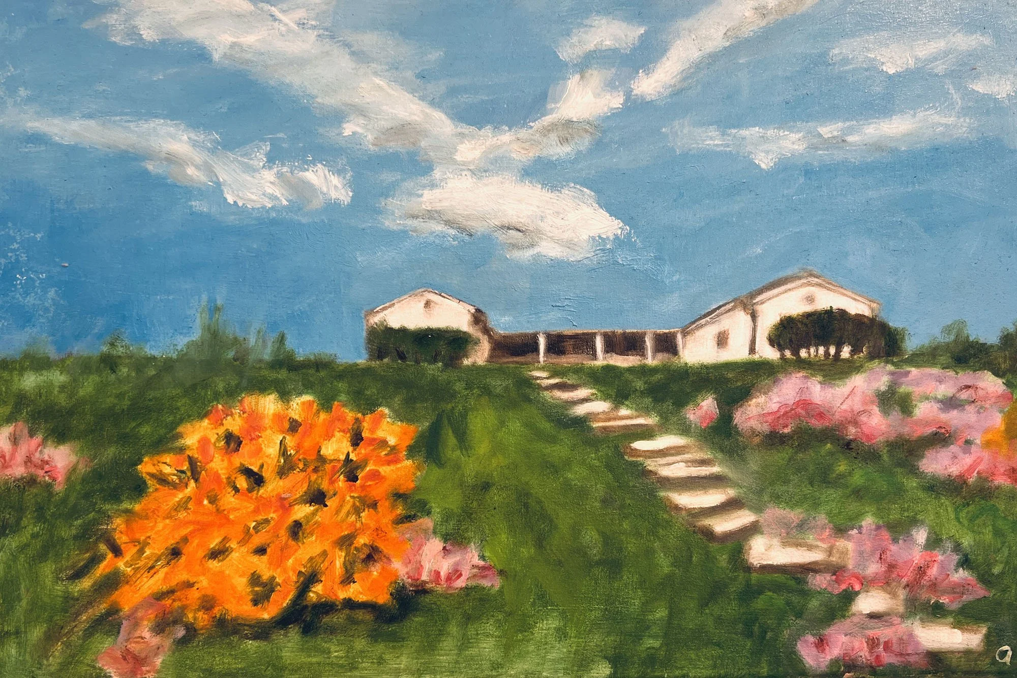 Stone Steps,
Oil on cavas.
12x18in.,
2026 Sold

