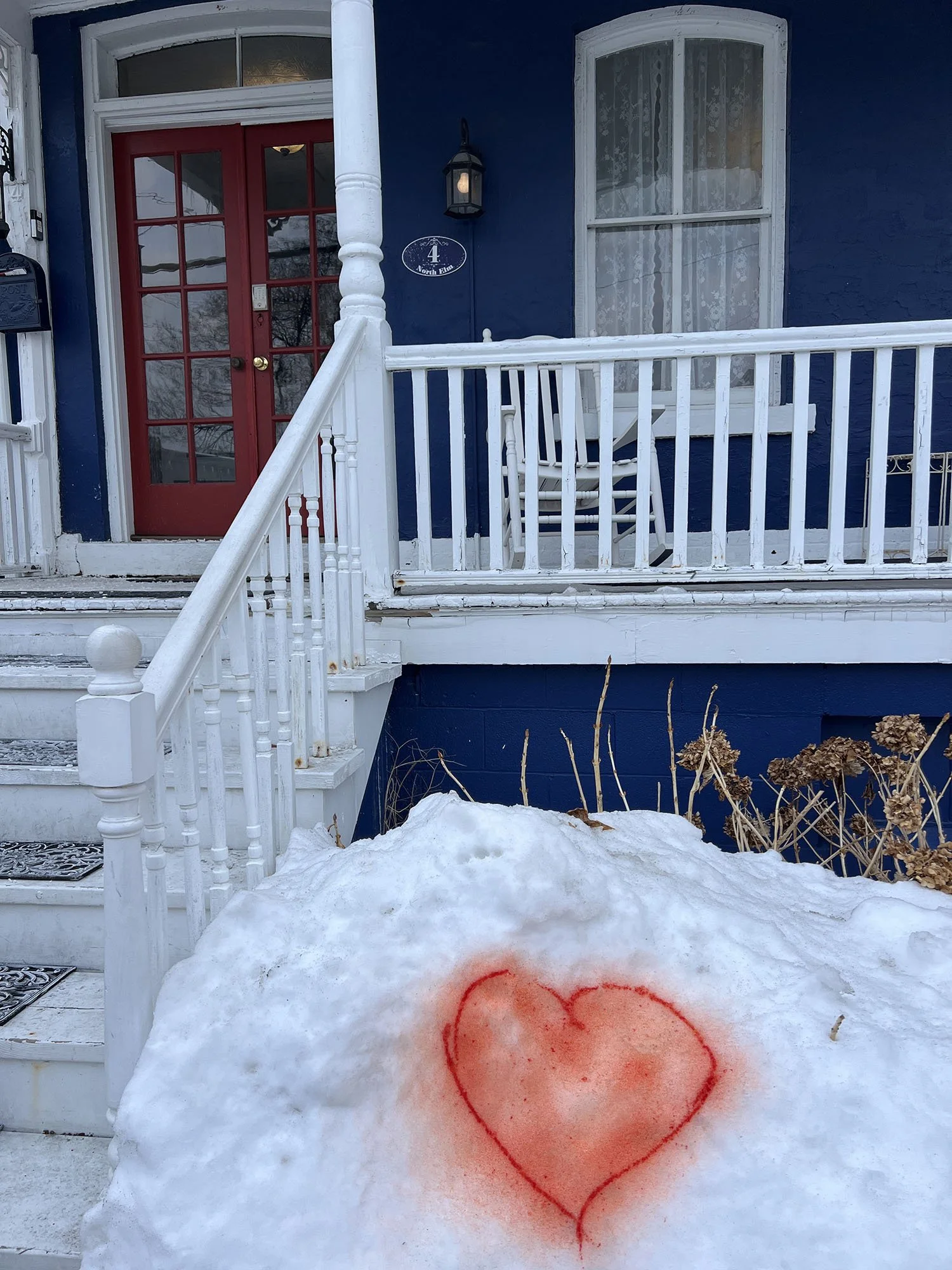 Snow as Material,
Hearts on Snow by request
On Valentines Day, 2026