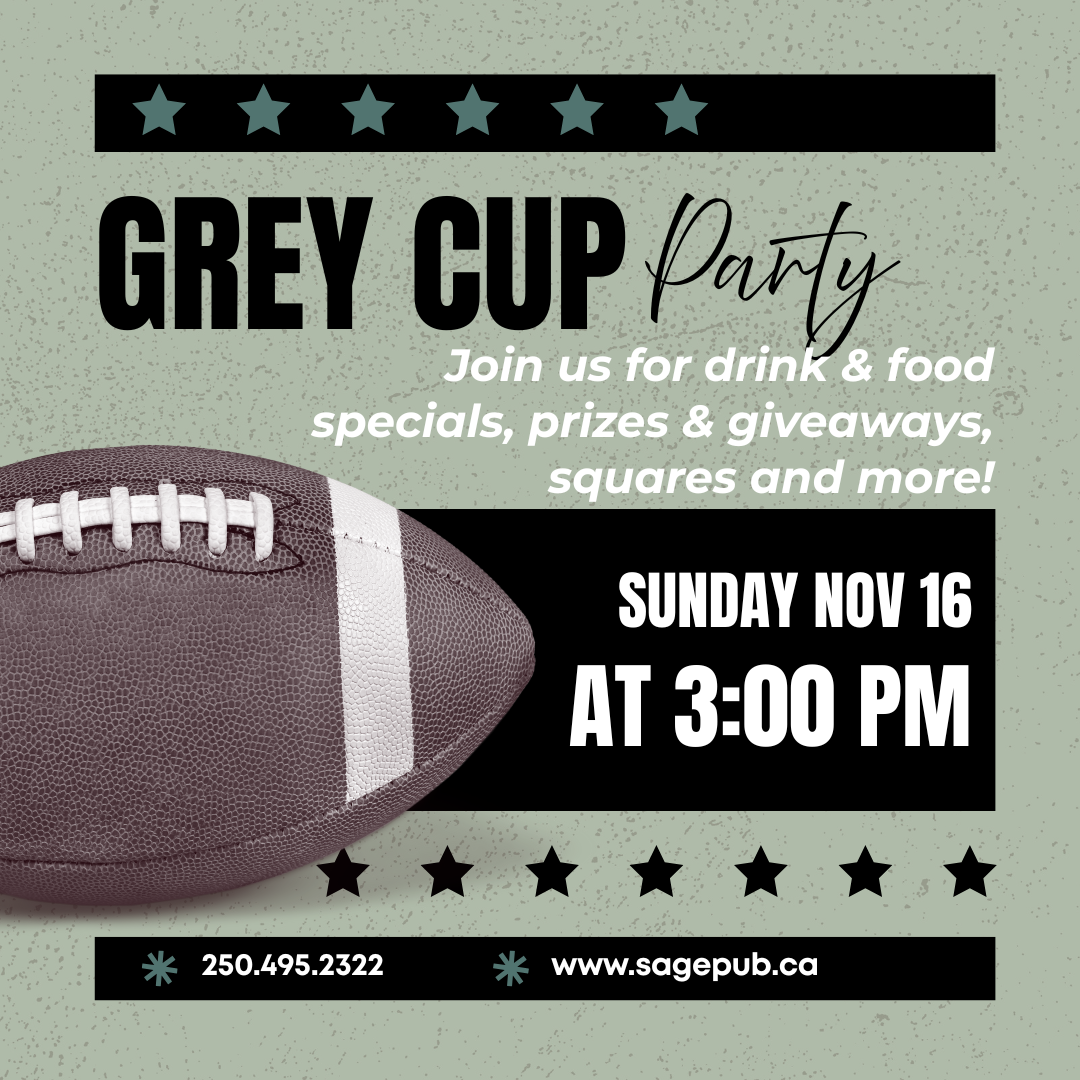 GREY CUP PARTY