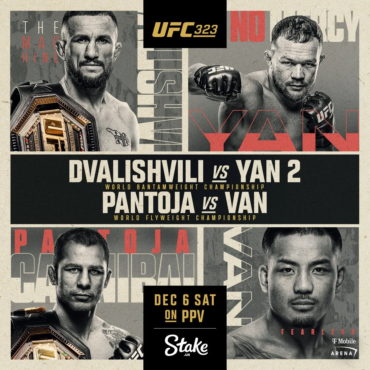 UFC 323: Dvalishvili vs Yan