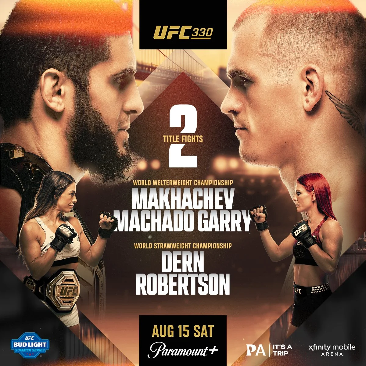 UFC 330 - Makhachev vs Machado Garry 