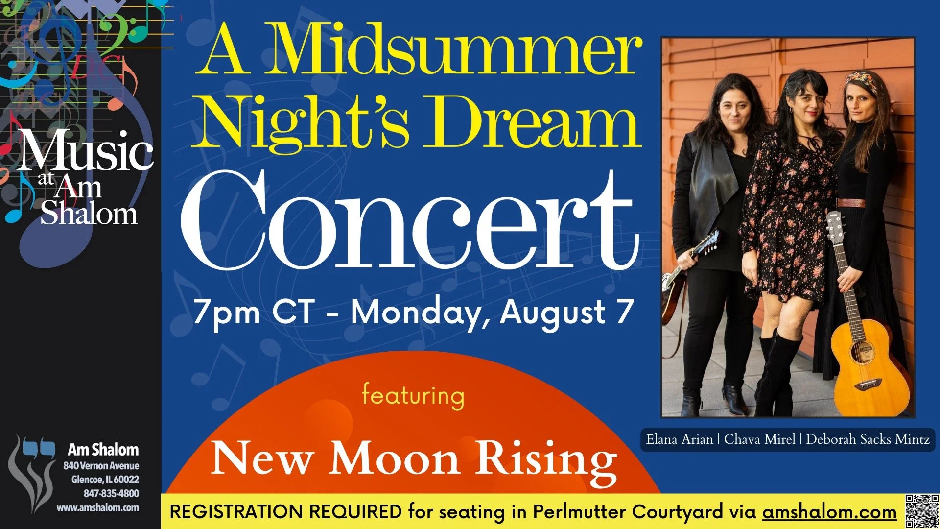 Am Shalom presents: Midsummer Night's Dream concert - Glencoe, IL