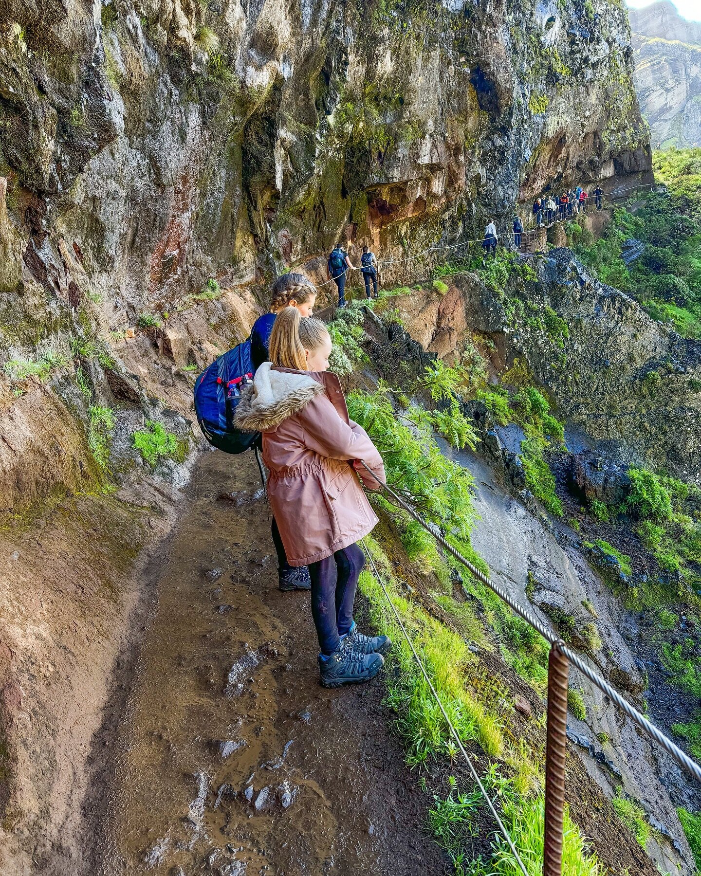 2 weeks of memories gone, all the precious footage of a holiday of a lifetime, gone in a blink! 😔💔

Here&rsquo;s one of the only photos left of our holiday in Madeira, taken on J&rsquo;s phone earlier today, of me and Carmen looking down the side o