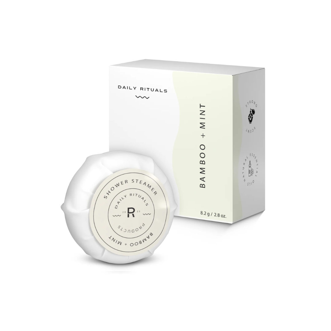 Daily Rituals Shower Steamer - Bamboo + Mint  Faccia