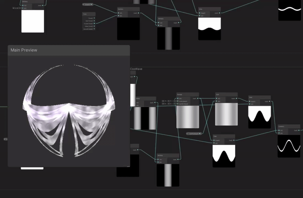 Wave animation