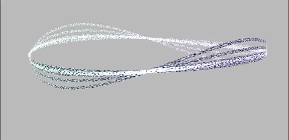 Wave material with animation &amp; color gradient