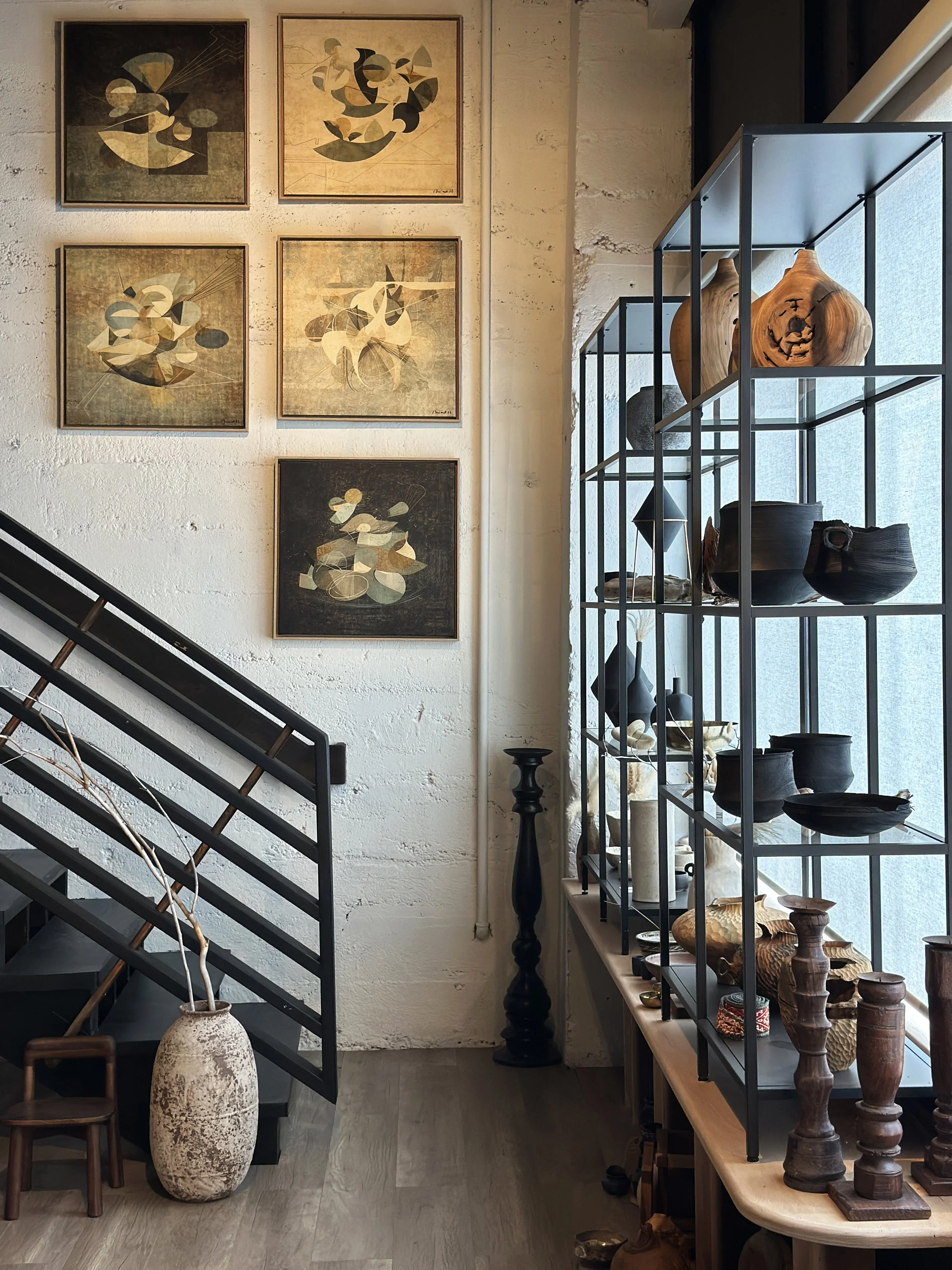Atelierluer showroom in ballard - Ceramics - fabrics - furniture