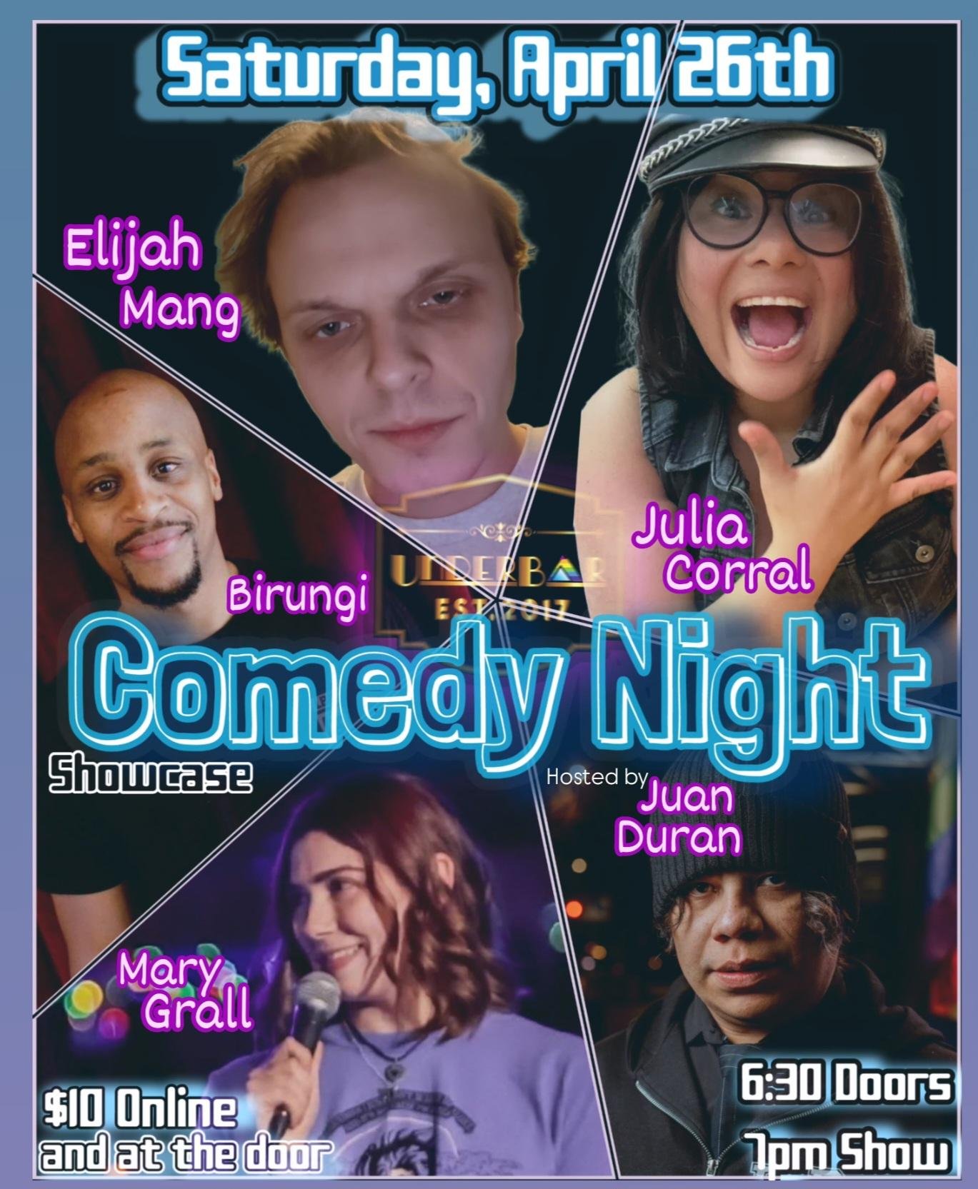COMEDY NIGHT SHOWCASE