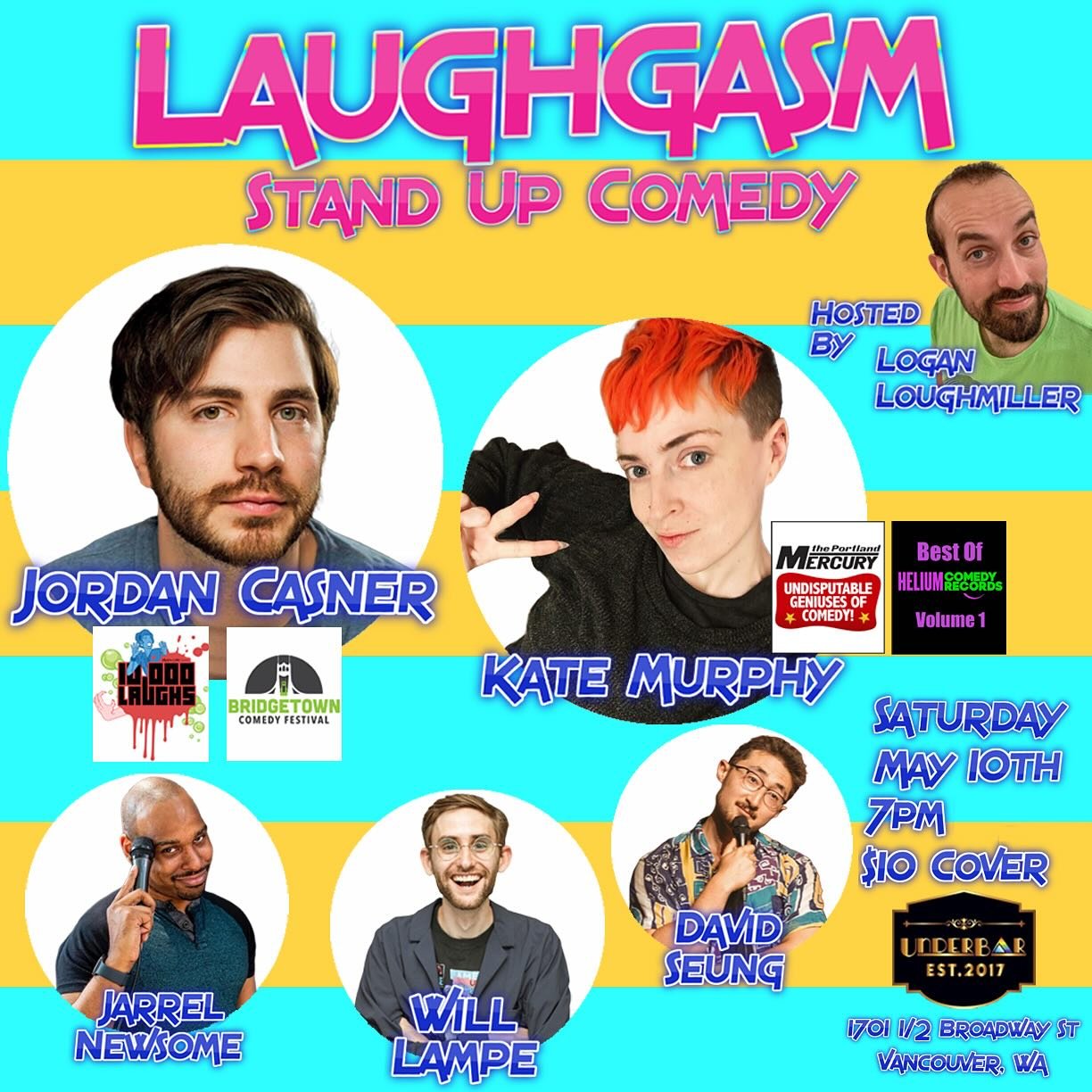 LAUGHGASM COMEDY SHOWCASE