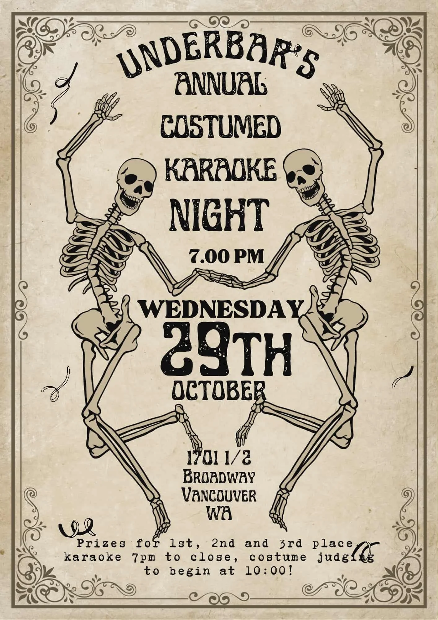 KARAOKE And Costume Contest