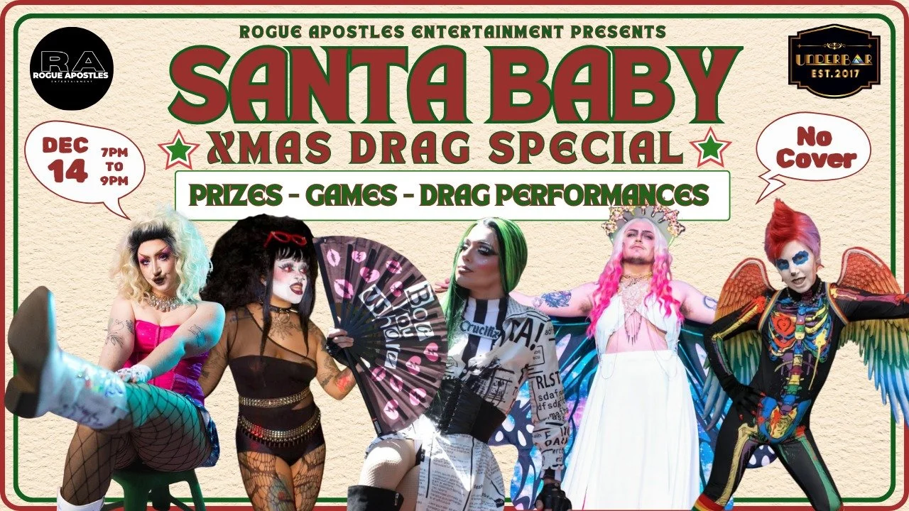 SANTA BABY CHRISTMAS DRAG SHOW