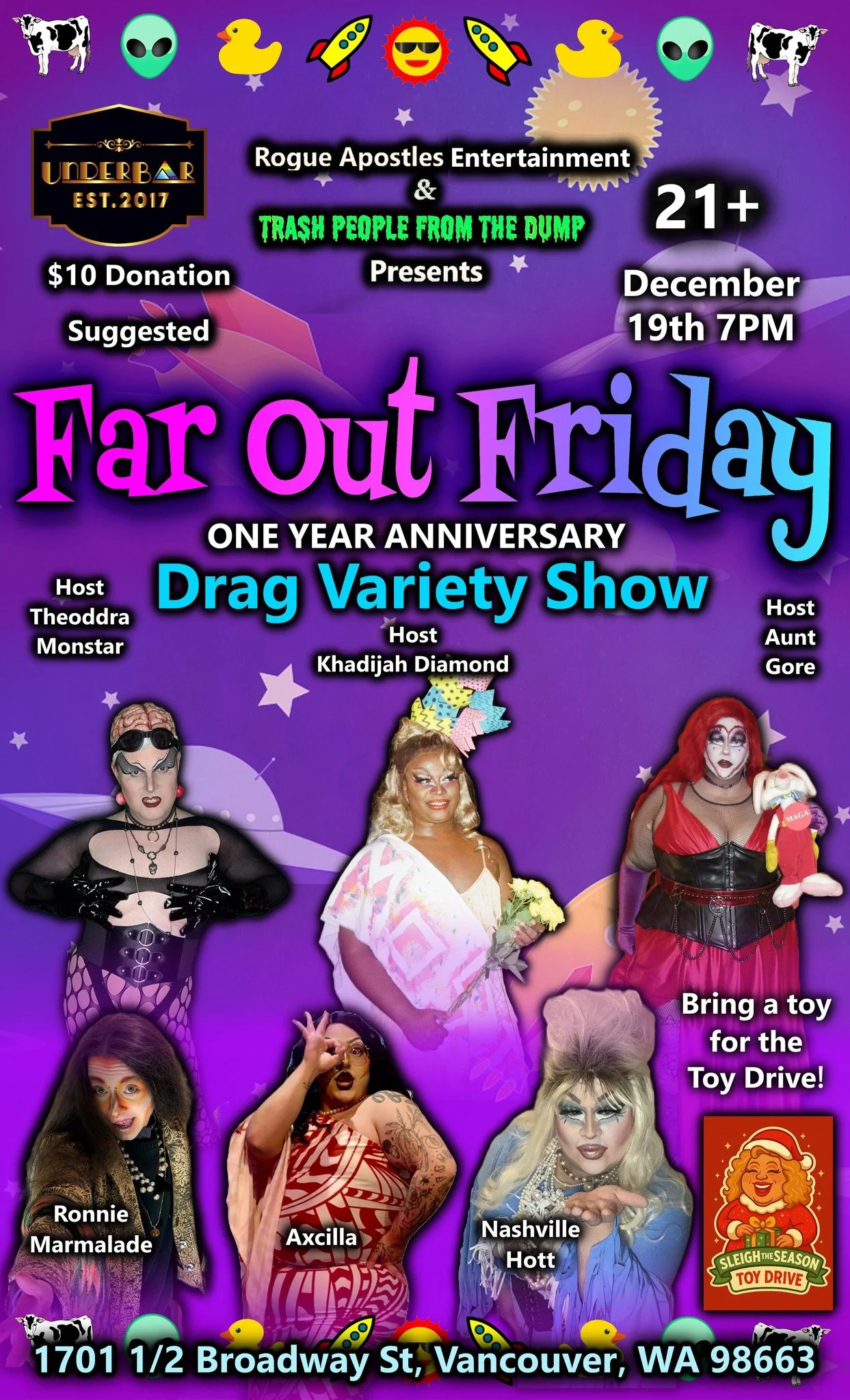 FAR OUT FRIDAY ONE YEAR ANNIVERSARY