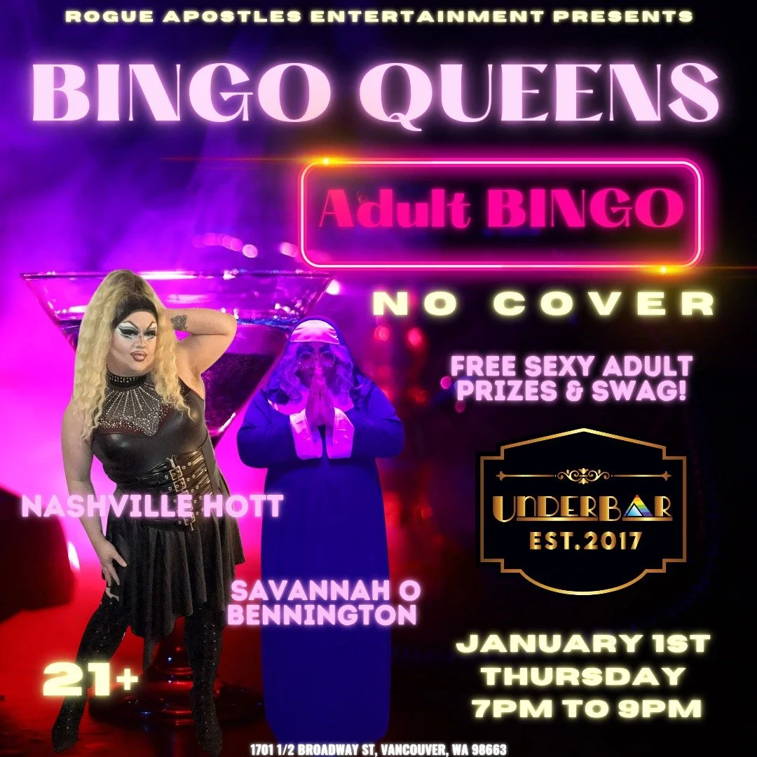 ADULT BINGO - NEW YEARS EDITION