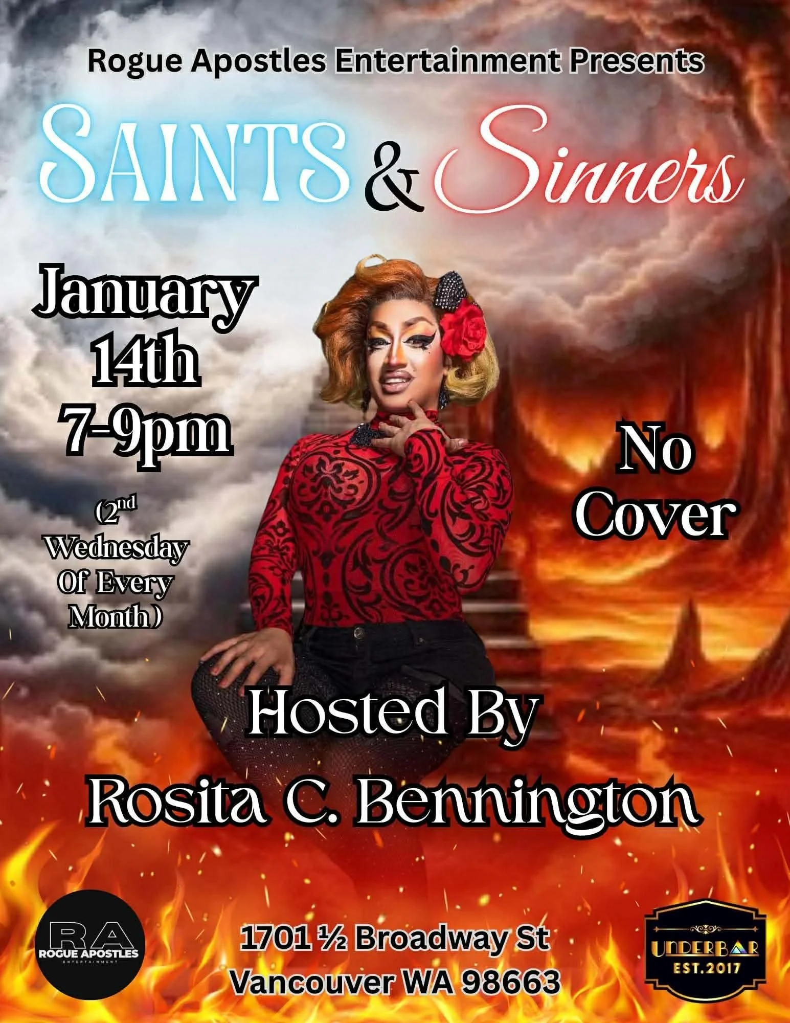 SAINTS AND SINNERS DRAG SHOW