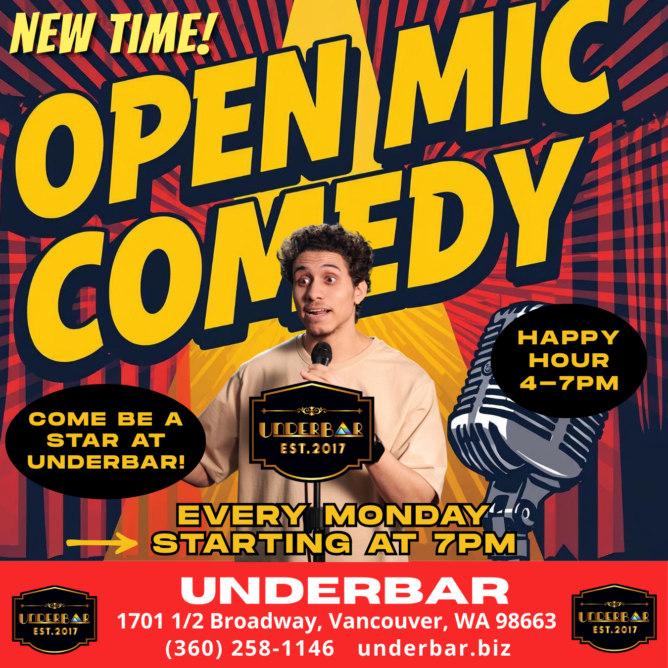 OPEN MIC COMEDY