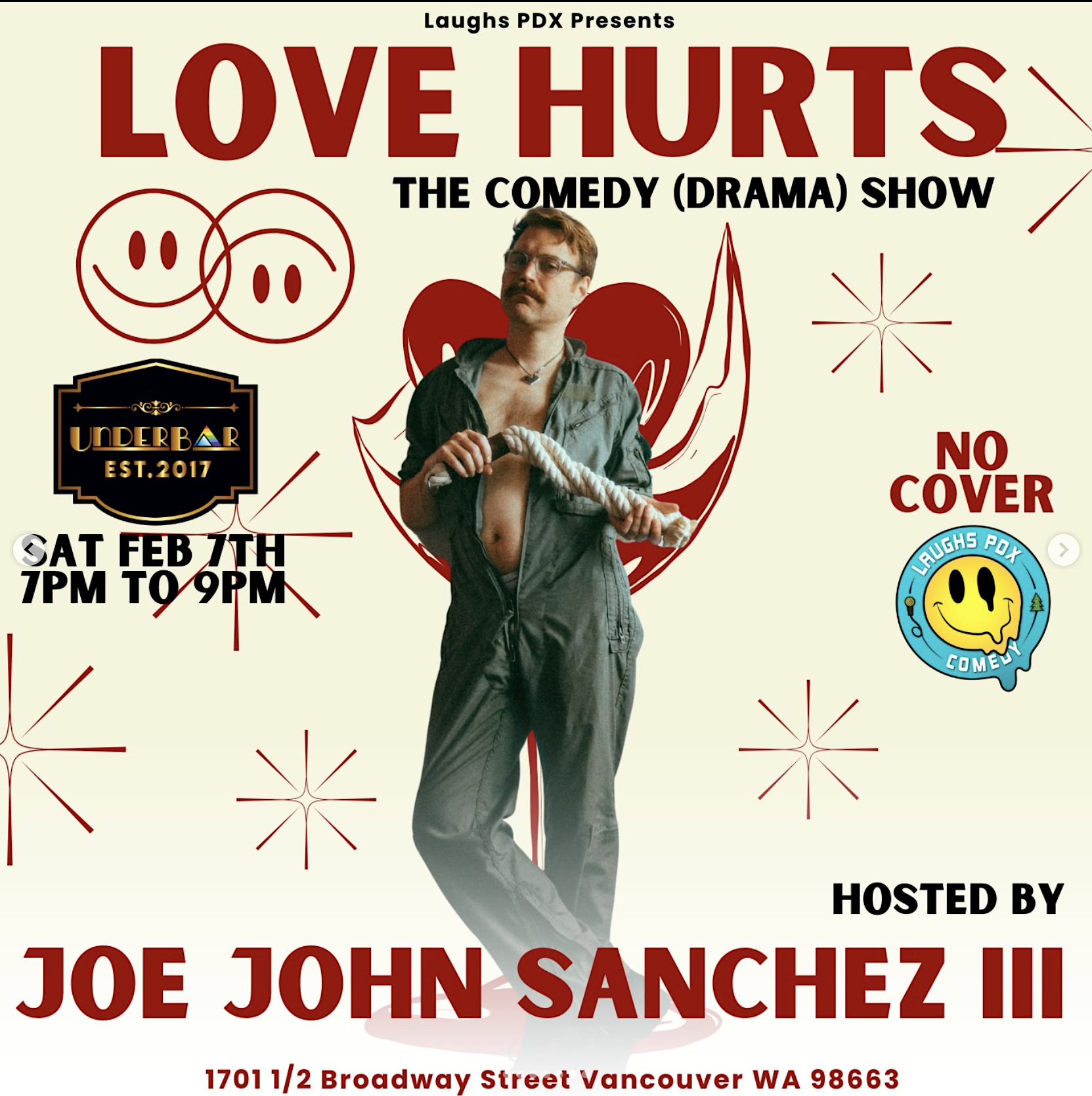 LOVE HURTS COMEDY DRAMA SHOW