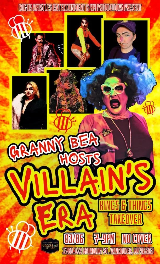 VILLAIN’S ERA DRAG SHOW