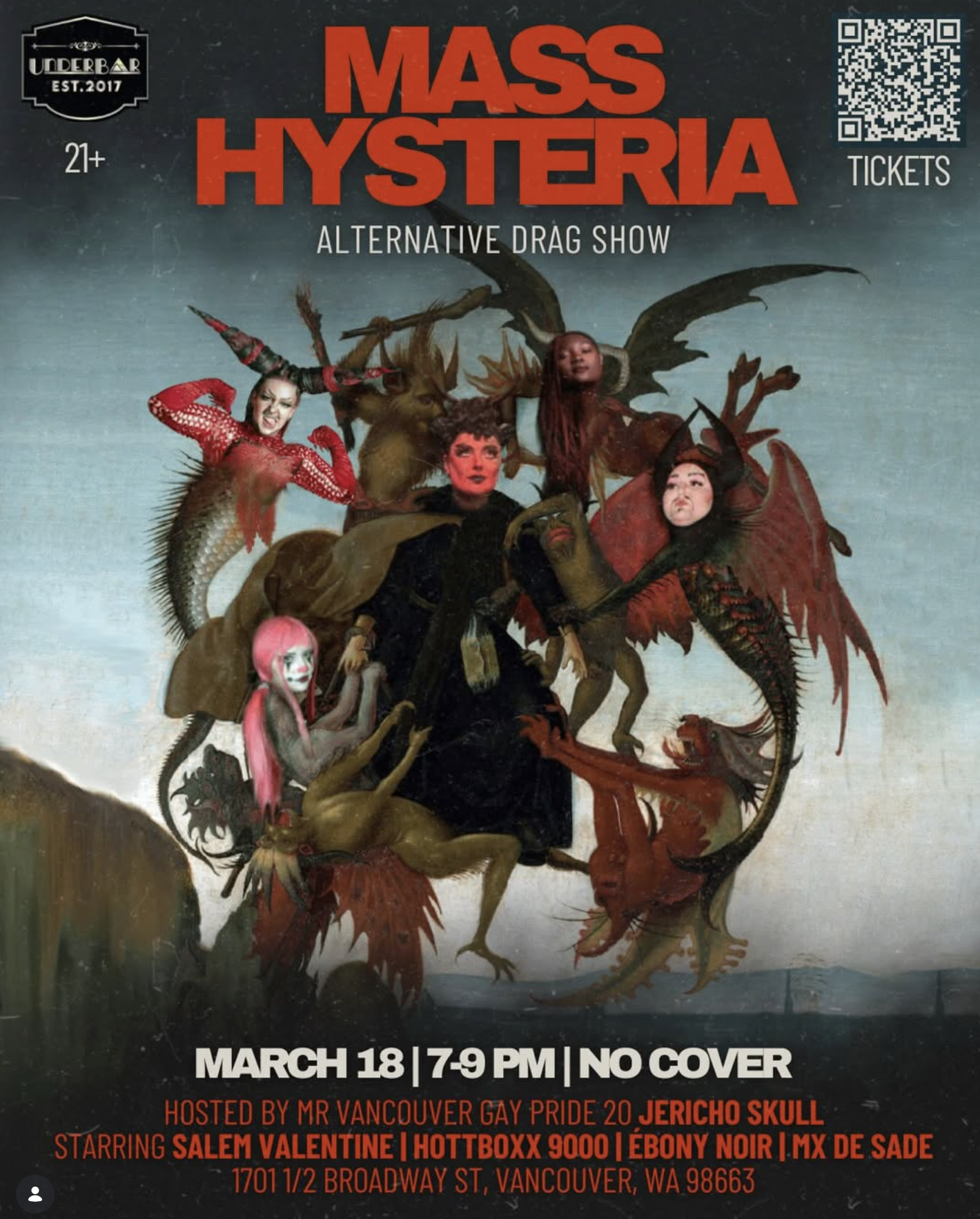 MASS HYSTERIA DRAG SHOW