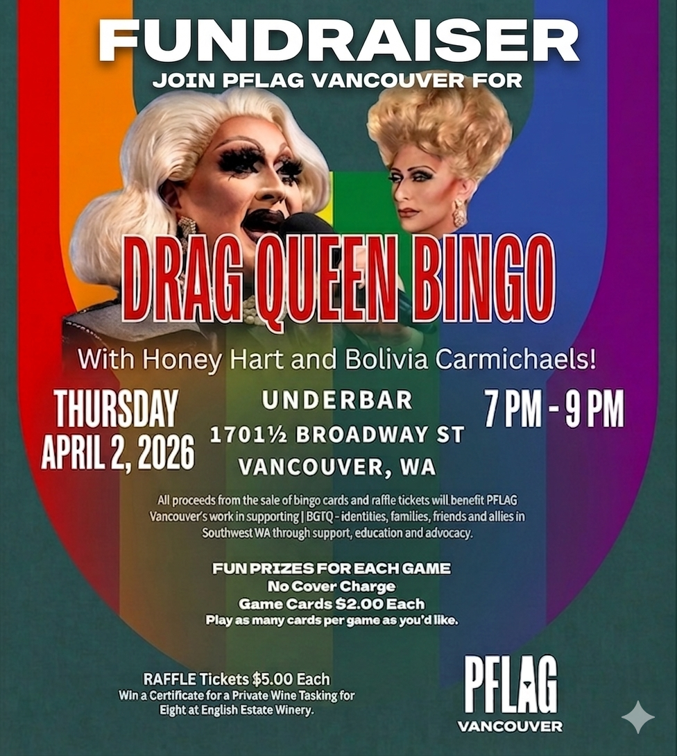 DRAG BINGO - PFLAG FUNRAISER