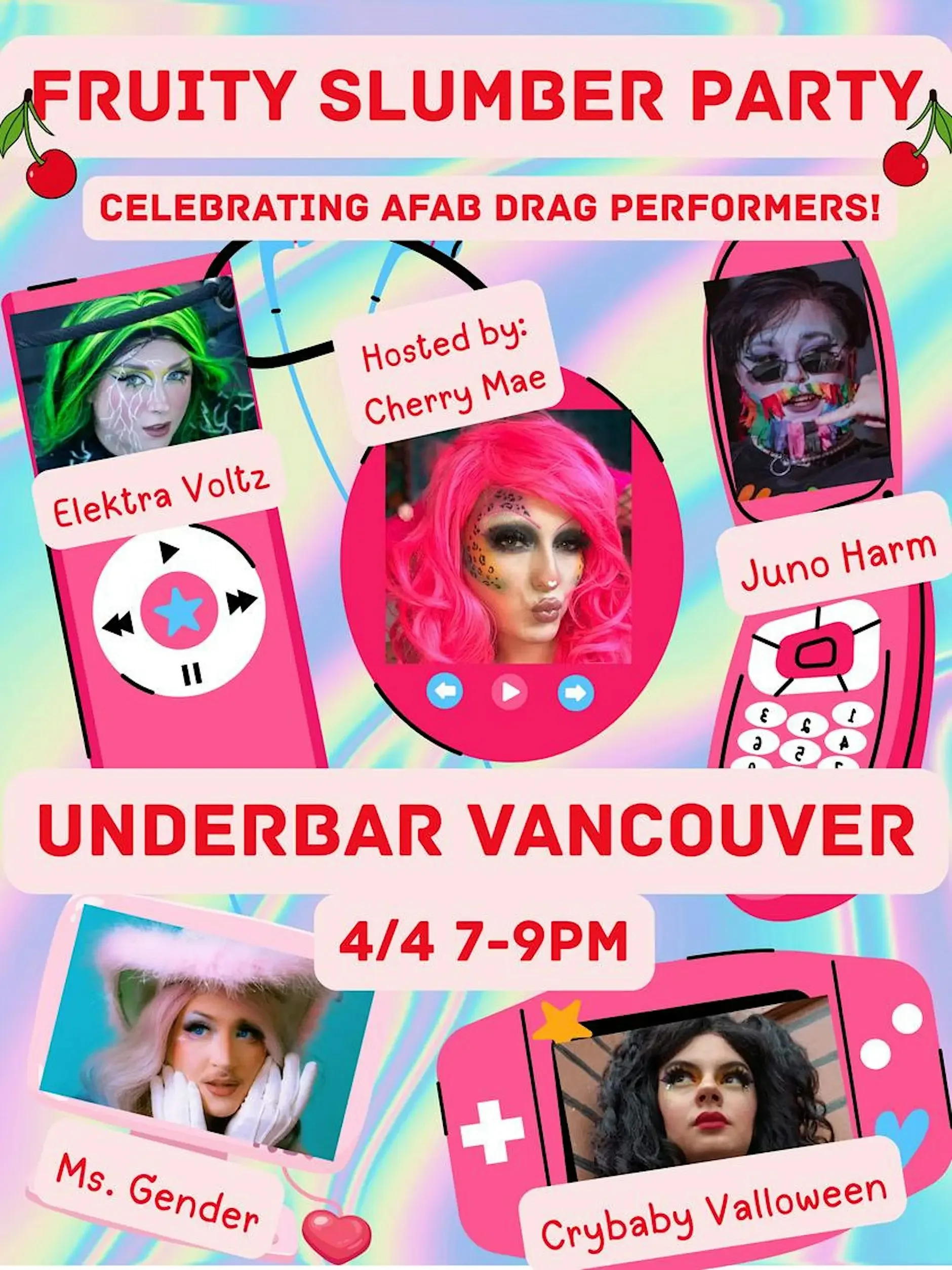 FRUITY SLUMER PARTY DRAG SHOW