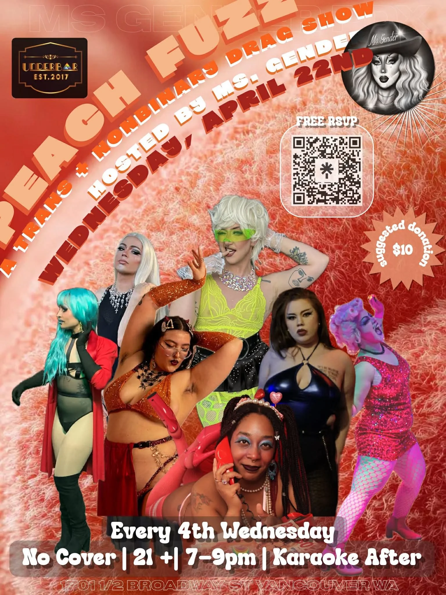 PEACH FUZZ DRAG SHOW