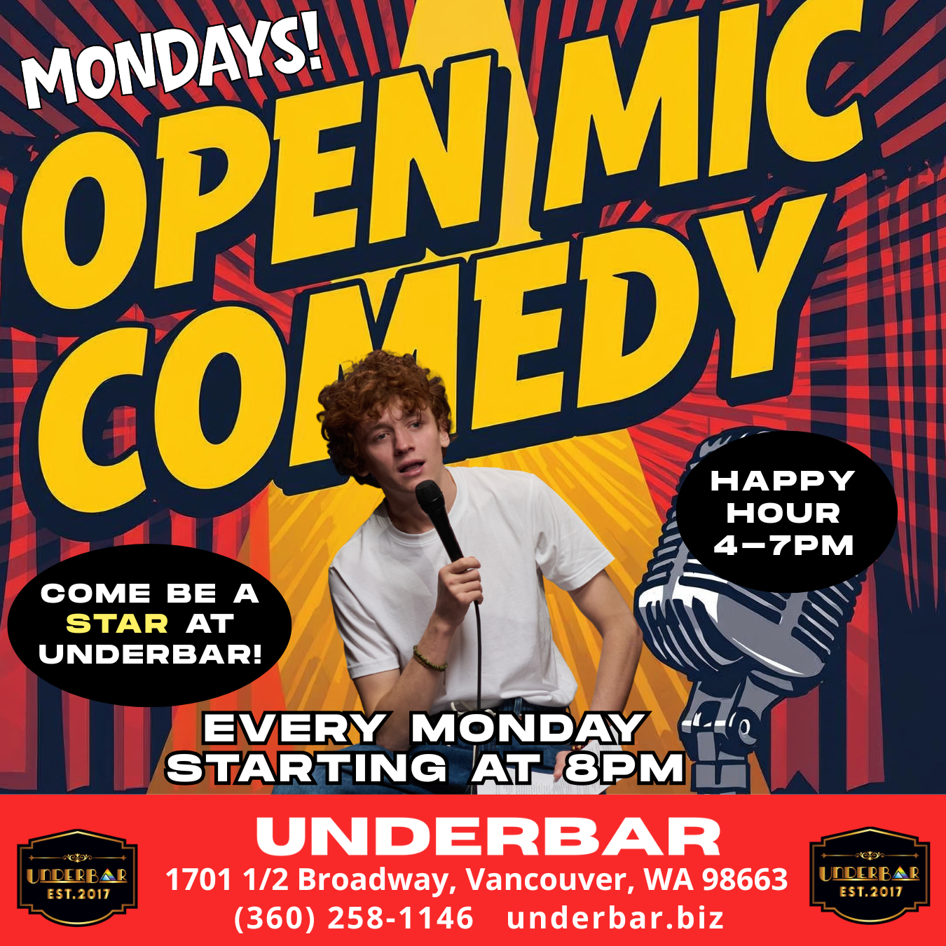 OPEN MIC COMEDY