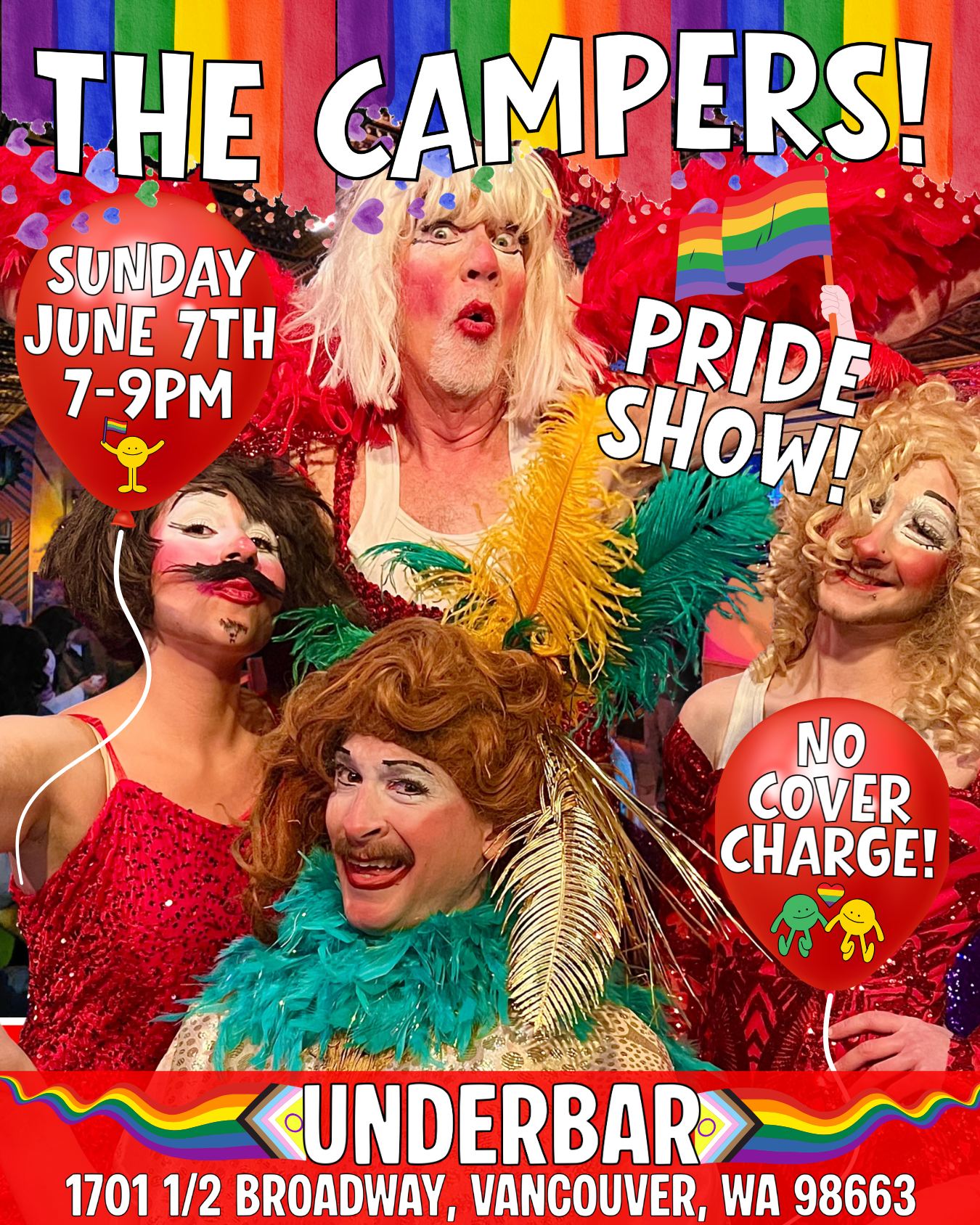 CAMPERS DRAG SHOW - PRIDE EDITION