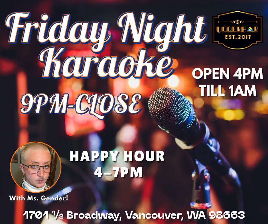 FRIDAY NIGHT KARAOKE