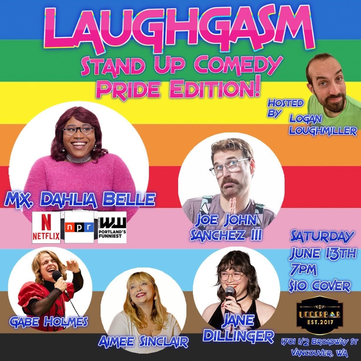 LAUGHGASM COMEDY SHOWCASE