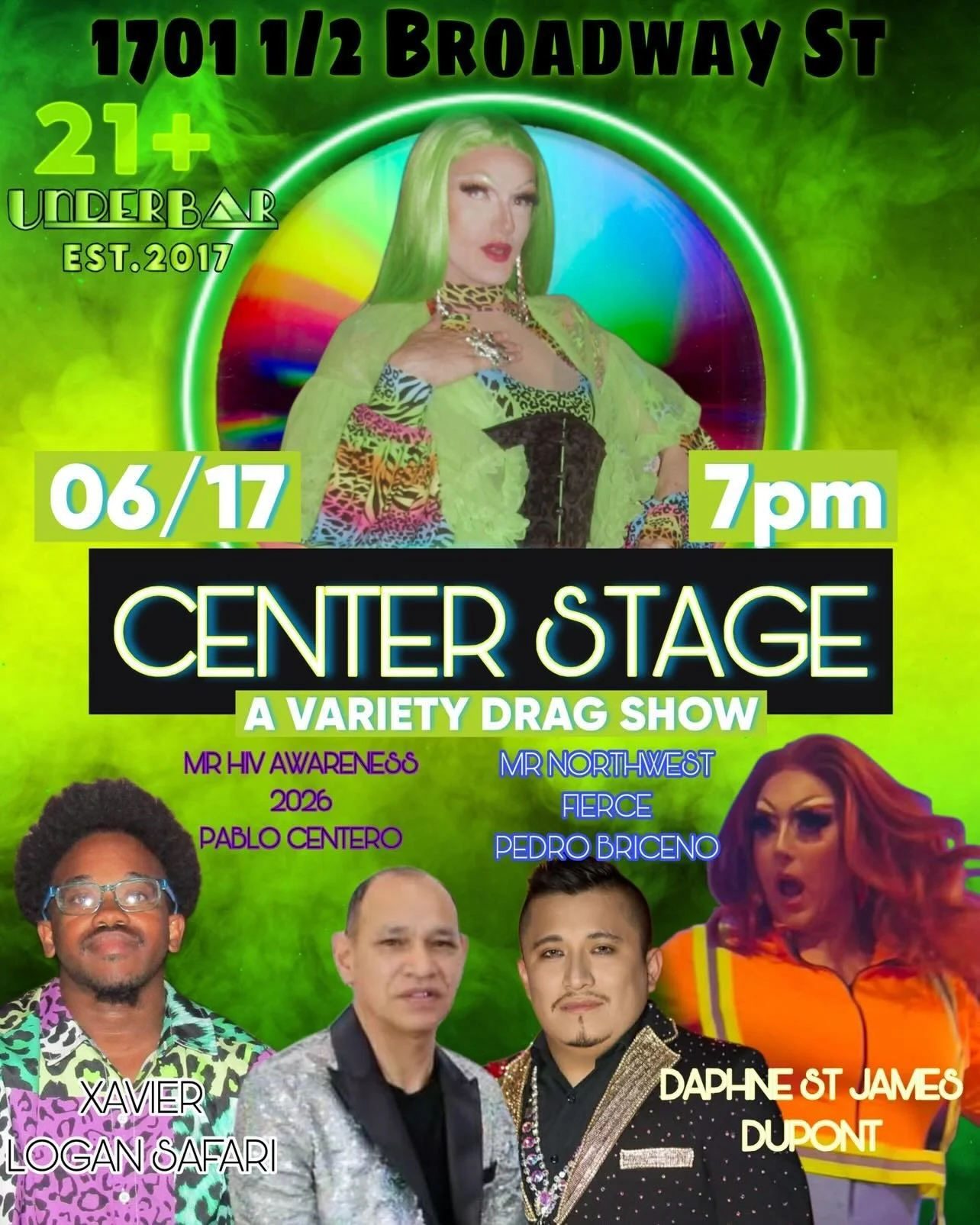 Center Stage Drag Variety Show