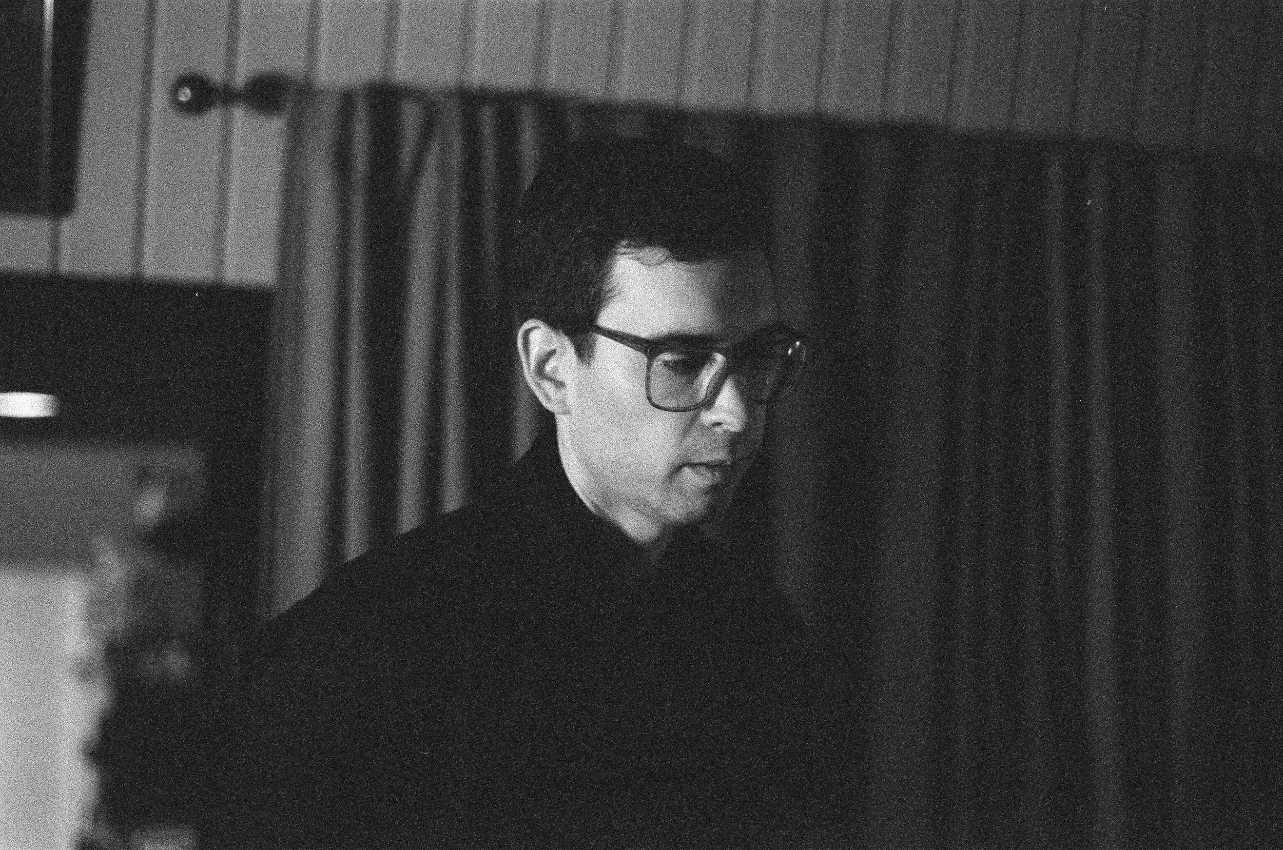 Saxophonist, Alex Sadnik at BIG EGO. Photo by Devin O’Brien.