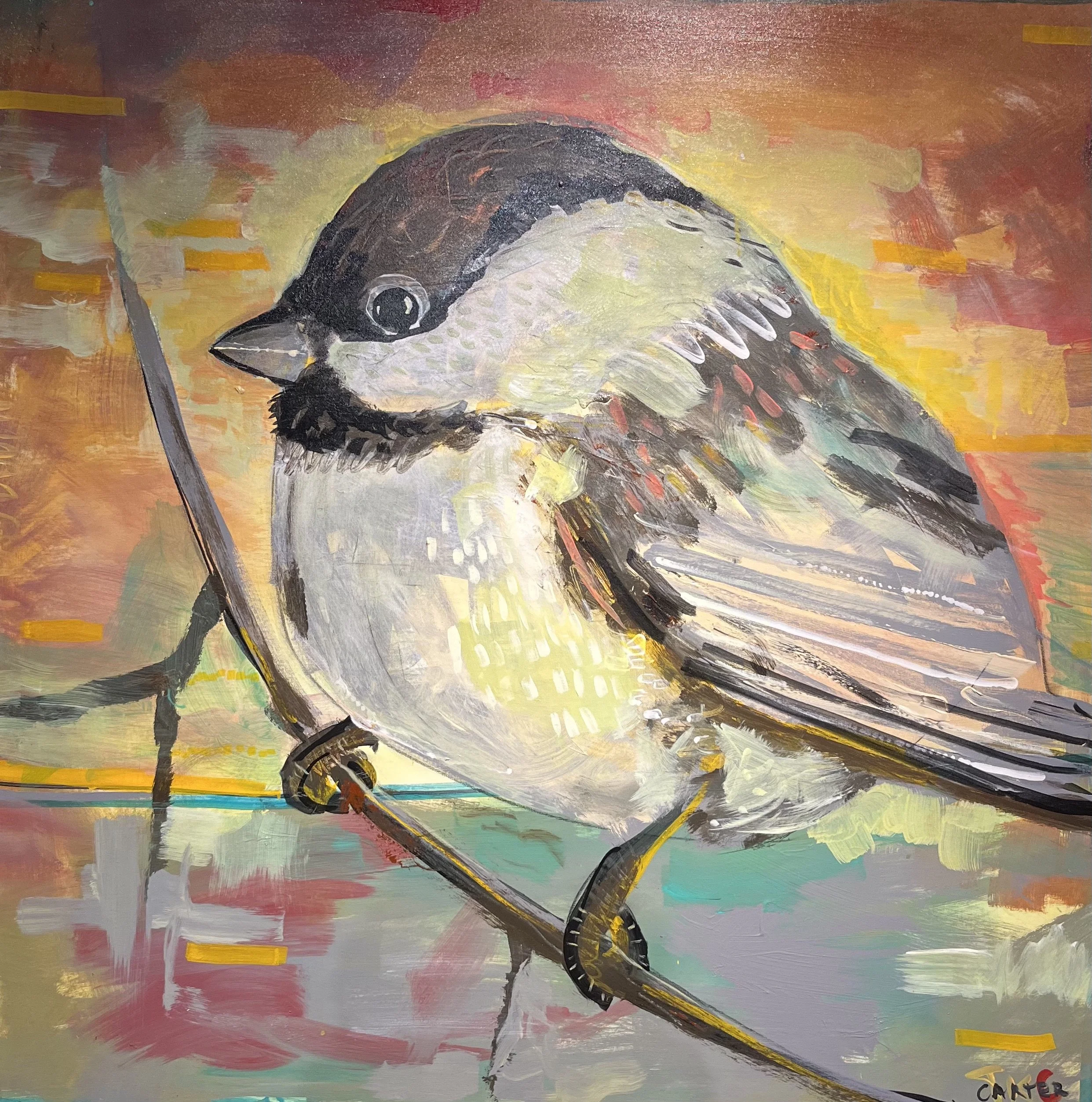 #9 She Says Fee-Bee 40x40 $900