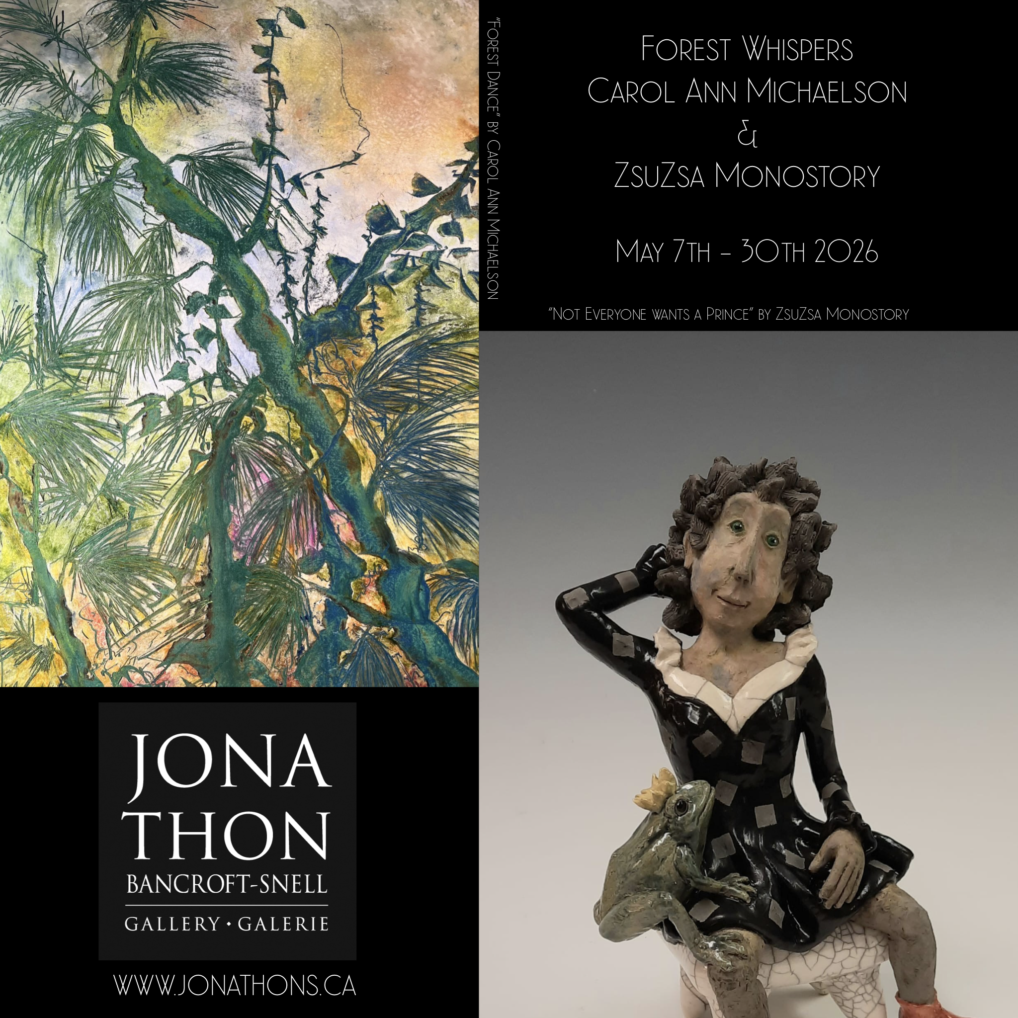 Forest Whispers - Carol Ann Michaelson & Zsuzsa Monostory 