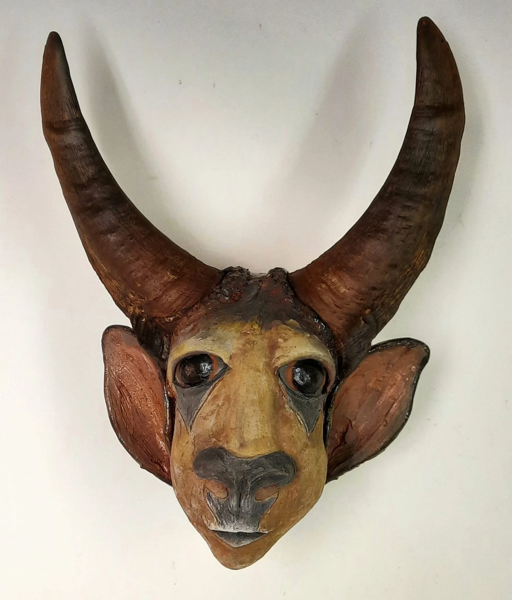 #18 Chimera with Horns   28 x 23 x 12cm $500 