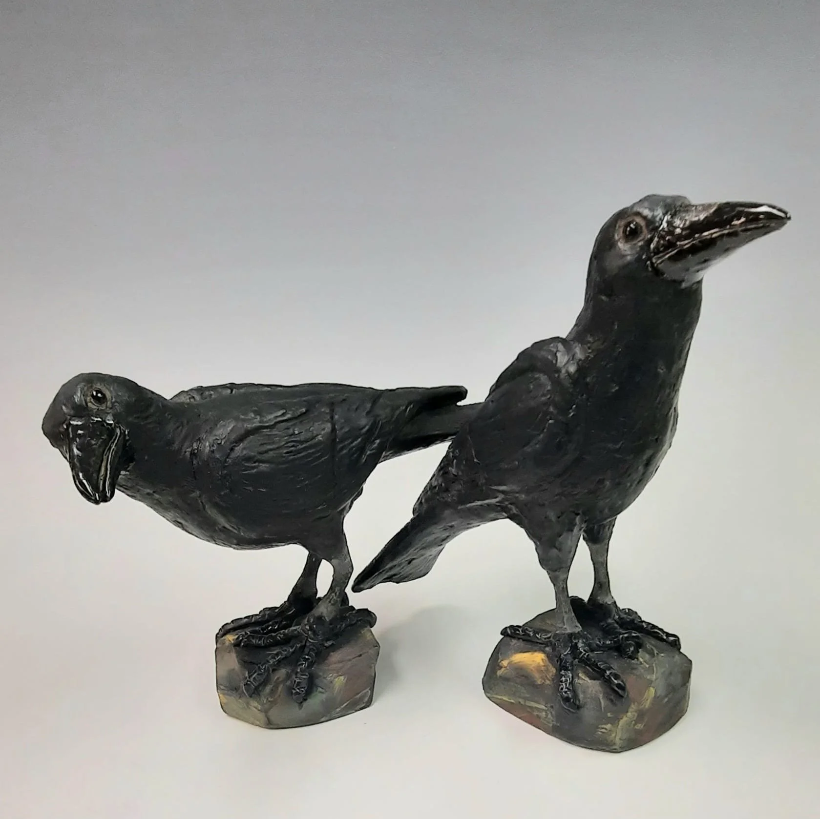 #9 Body Language   29 x 26 x 11/22 x 32 x 12 cm $900 pair