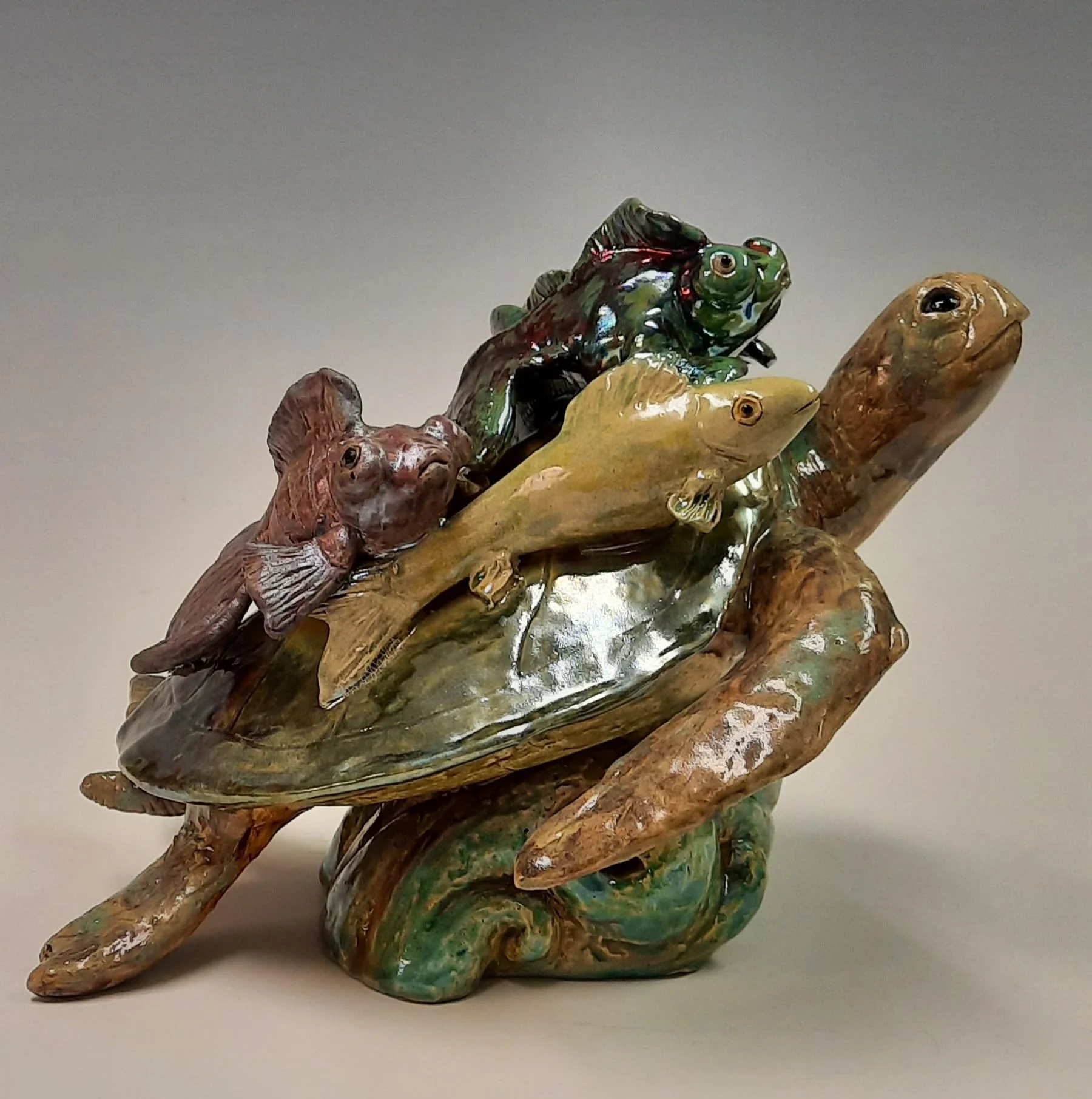 #7 Aquatic Life    18 x 26 x 20 cm $560